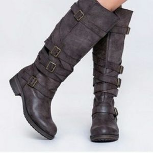 Madden Girl Lilith Moto Boot